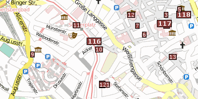 Stadtplan Osteiner Hof