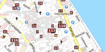 Stadtplan Marktbrunnen  Mainz